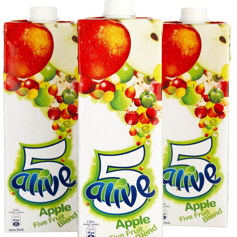 Lunch box Drink New 5Alive back with new Apple Flavour! Lunchbox World