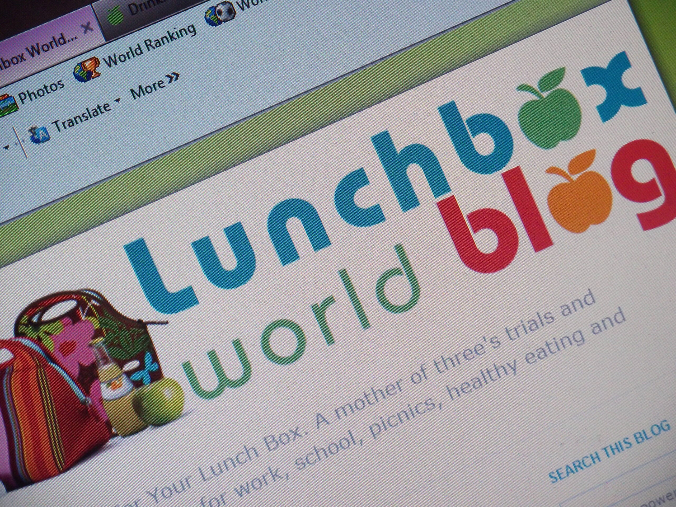 A taster of the Lunchbox World Blog