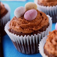 Easter Egg Chocolate Muffins