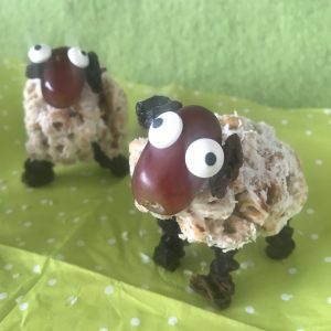 cheerio fluffy sheep on Lunchbox World