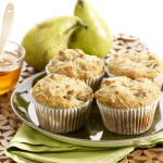 Pear and Honey Muffins