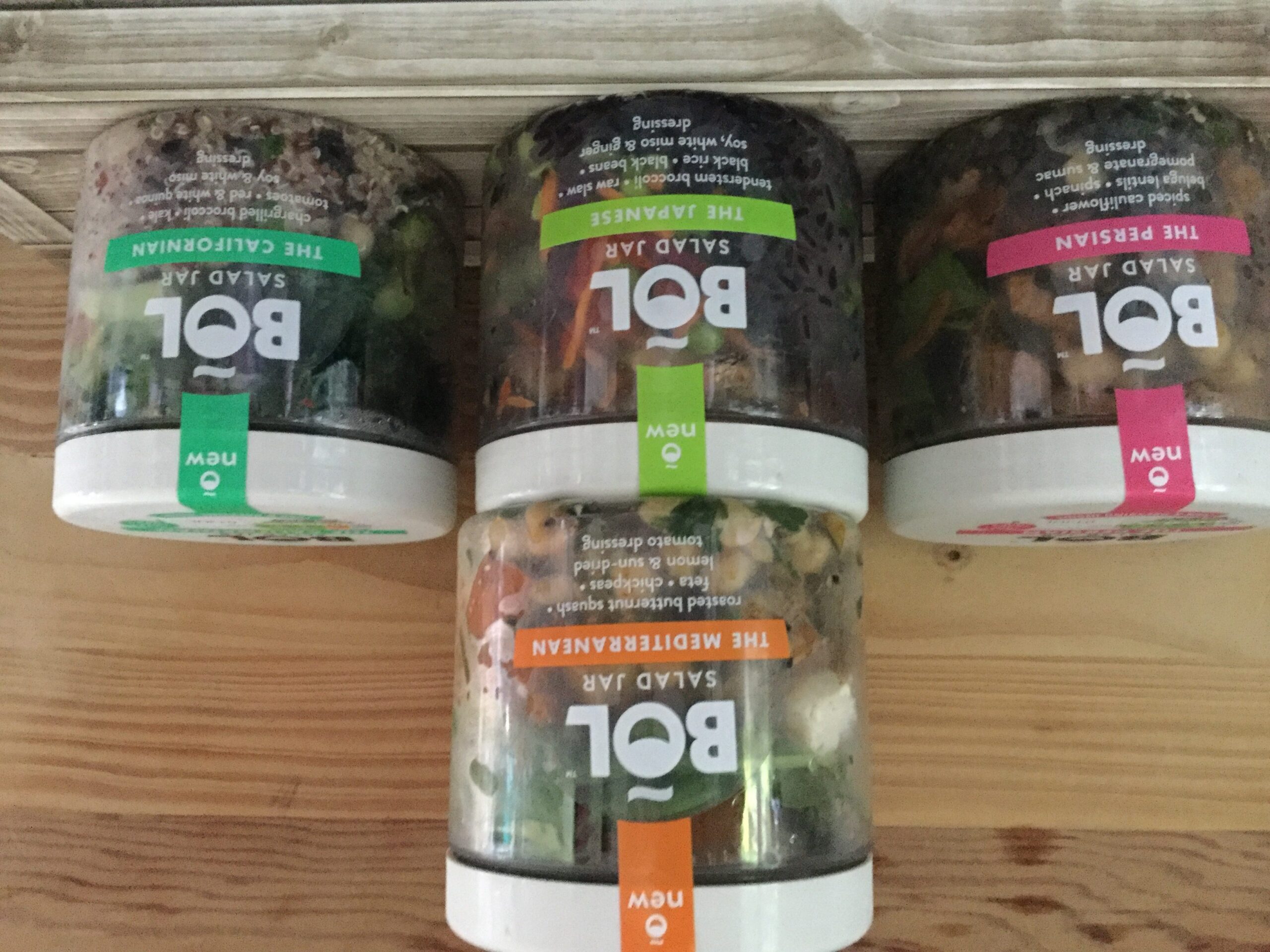 BOL salads in jar review Lunchbox World