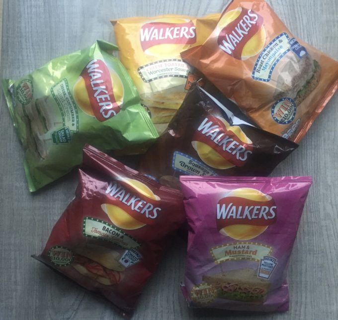 Walkers Crisps Sandwich Flavours Http://lunchboxworld.co.uk