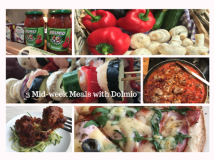 3 mid week meals with Dolmio by Lunchbox World
