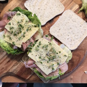 ham salad sandwich packed lunch for teenagers Lunchbox World