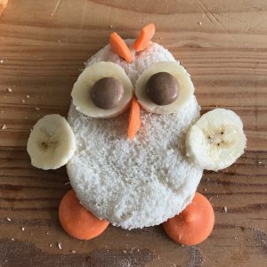quick and easy lunch idea for kids - chick