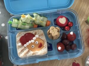 father christmas lunch box idea