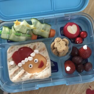 father christmas lunch box idea
