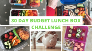 30 day budget lunch box ideas