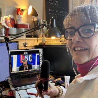 Caroline Job Lunchbox World on LBC radio talking school lunch grab and go