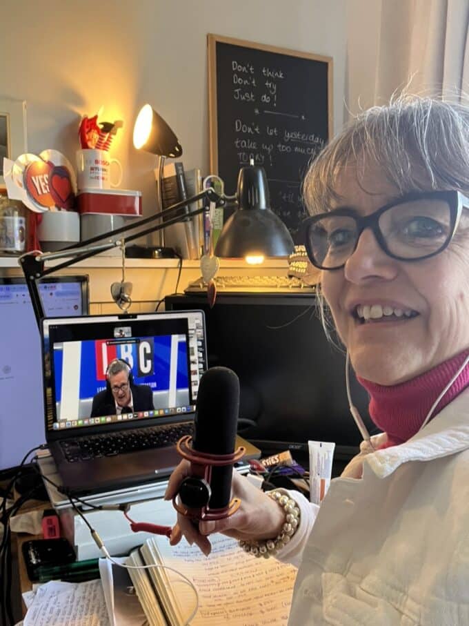 Caroline Job Lunchbox World on LBC radio talking school lunch grab and go